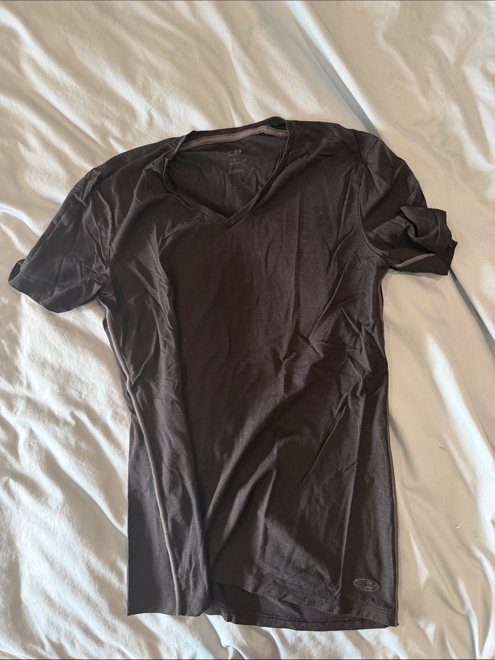 Icebreaker Men's V-Neck Short Sleeve Tee - Brown